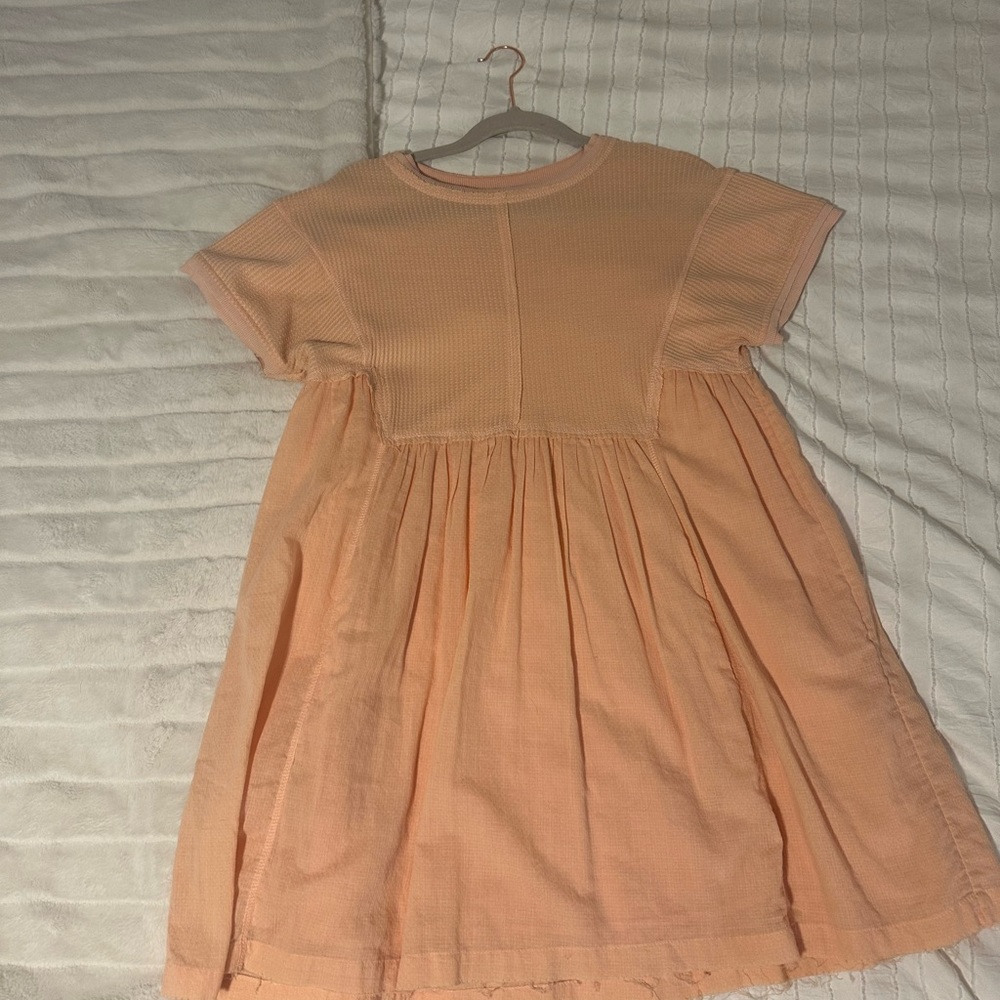 Pink bohme dress super cute size small